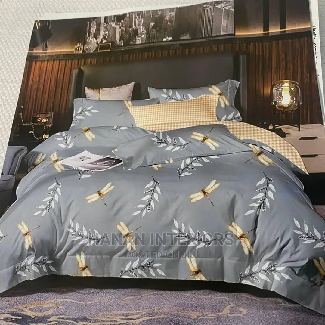 5*6 Duvet Set- 2 Pillowcases and Bedsheet Included