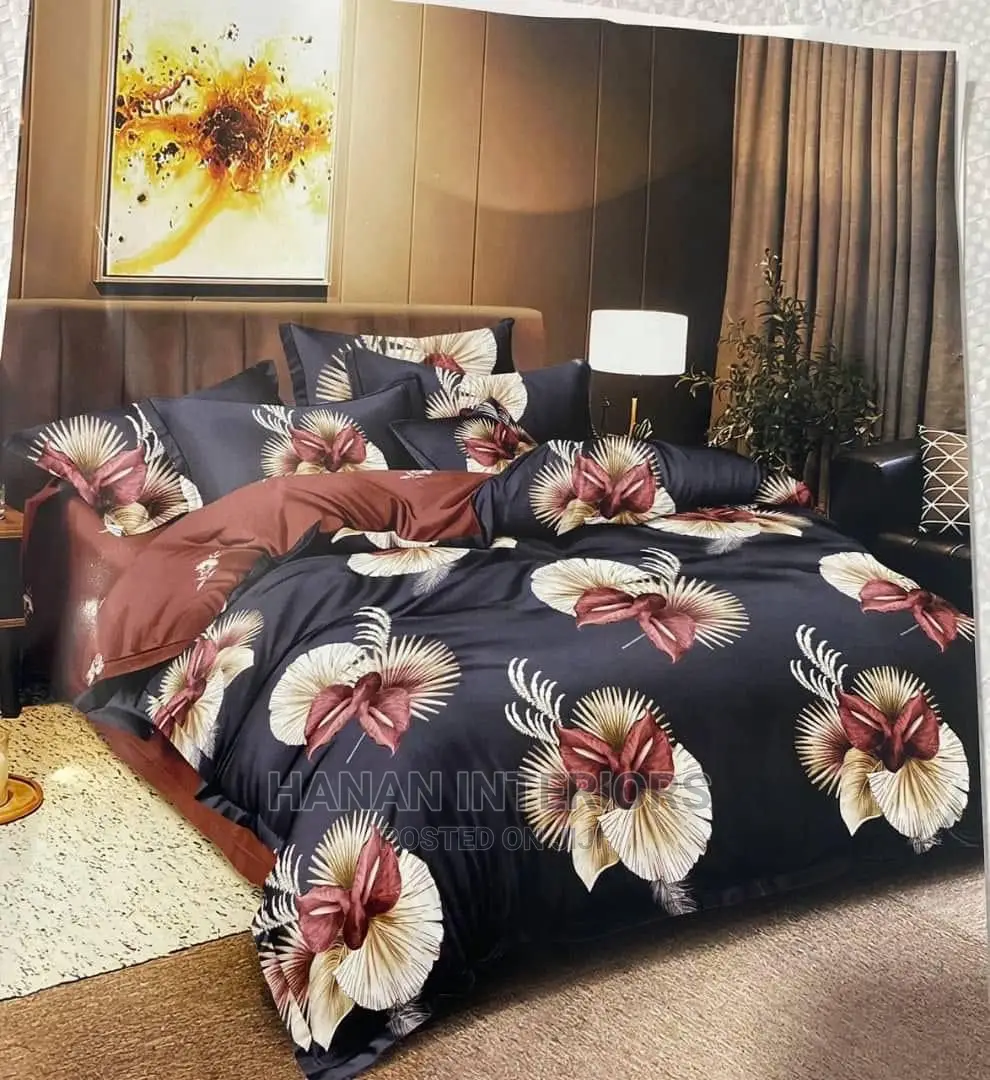 5*6 Duvet Set- 2 Pillowcases and Bedsheet Included