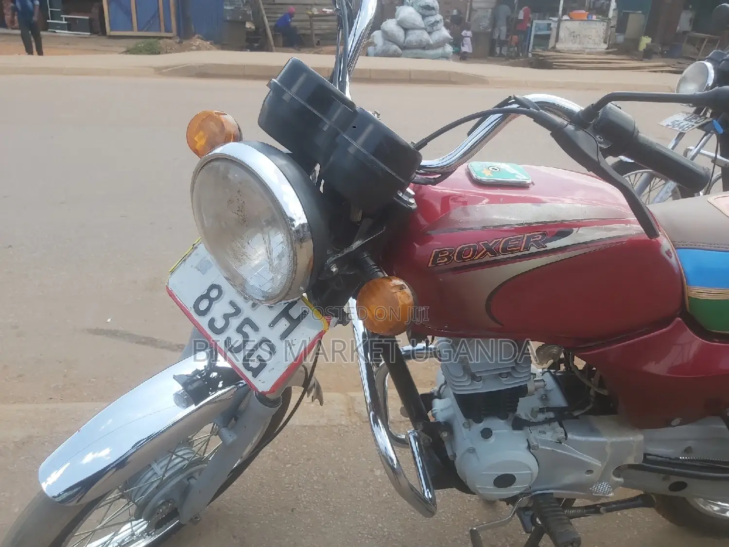New Bajaj Boxer 100 2022 Red