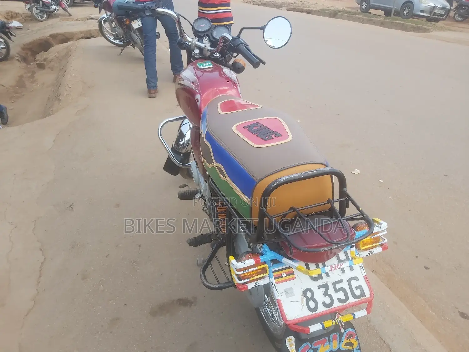 New Bajaj Boxer 100 2022 Red