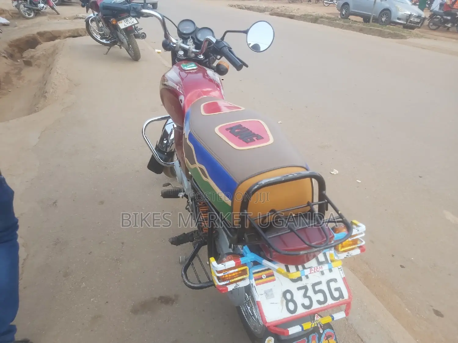 New Bajaj Boxer 100 2022 Red