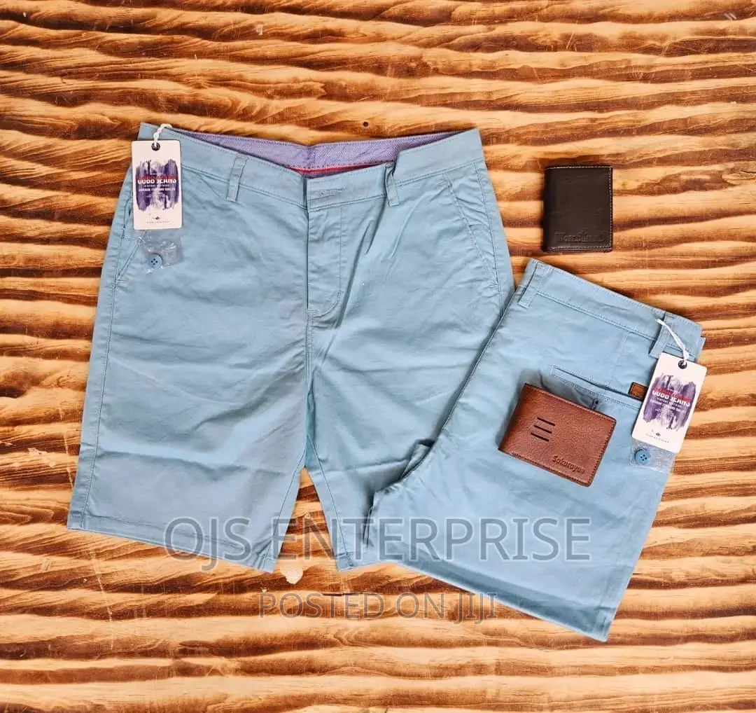 Mens Chino Khaki Shorts