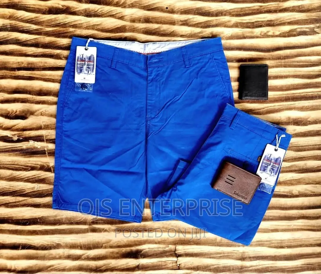 Mens Chino Khaki Shorts