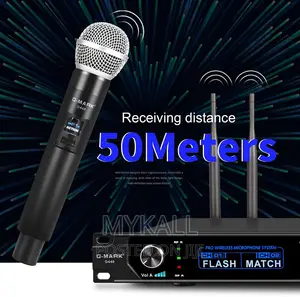 G-mark G440 Wireless Microphone 4 Channels UHF Dynamic Mic