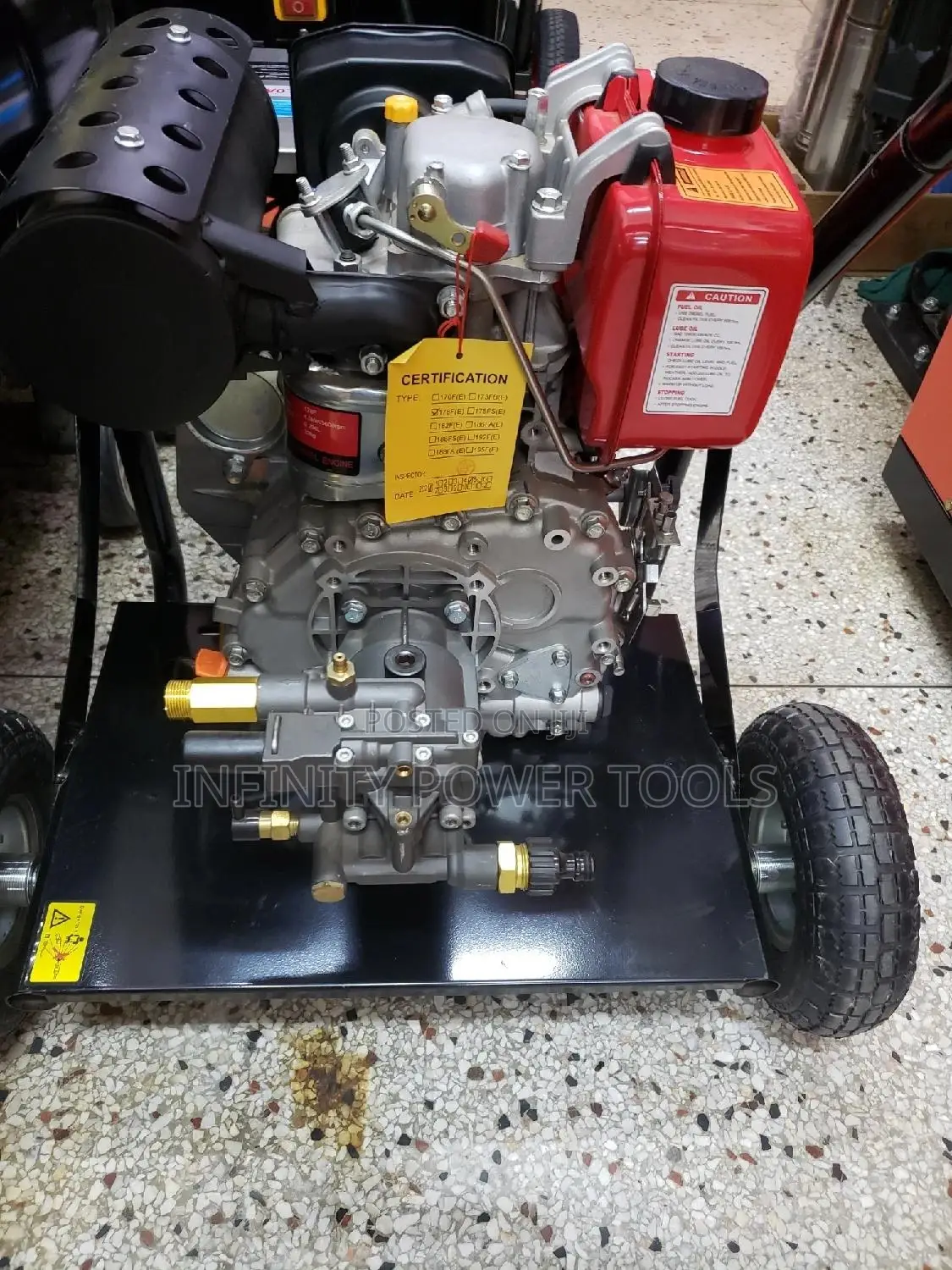 Diesel High Pressure Washer