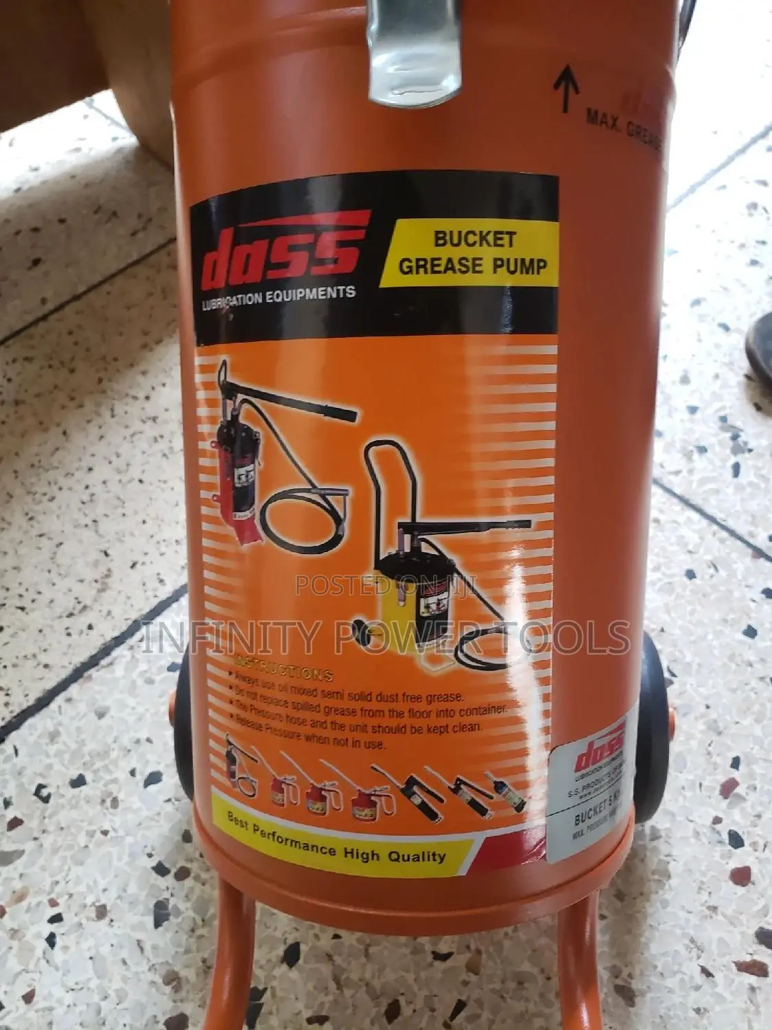 Bucket Grease Pump(5kg)