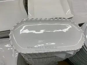 6pc Classic White Dinner Plate
