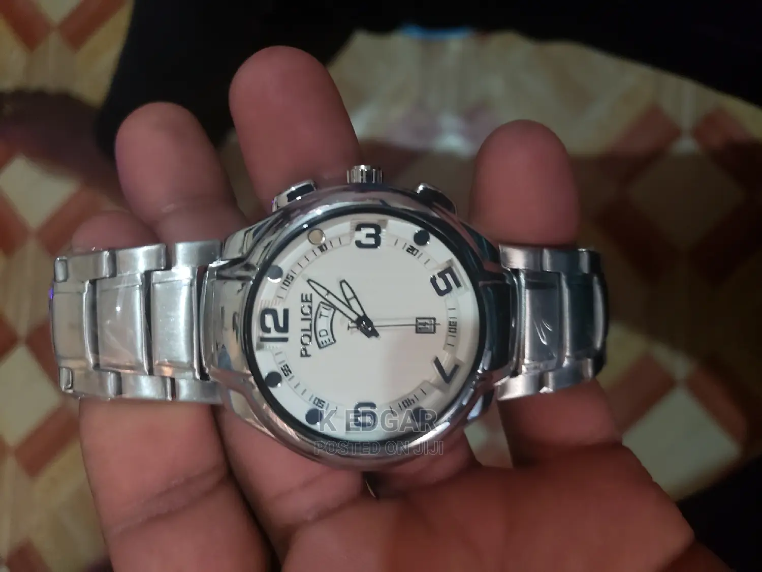 Silver Police Watch