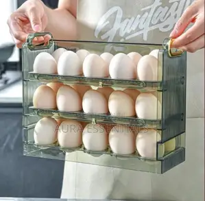 3 Layer Fridge Egg Holder Storage Container