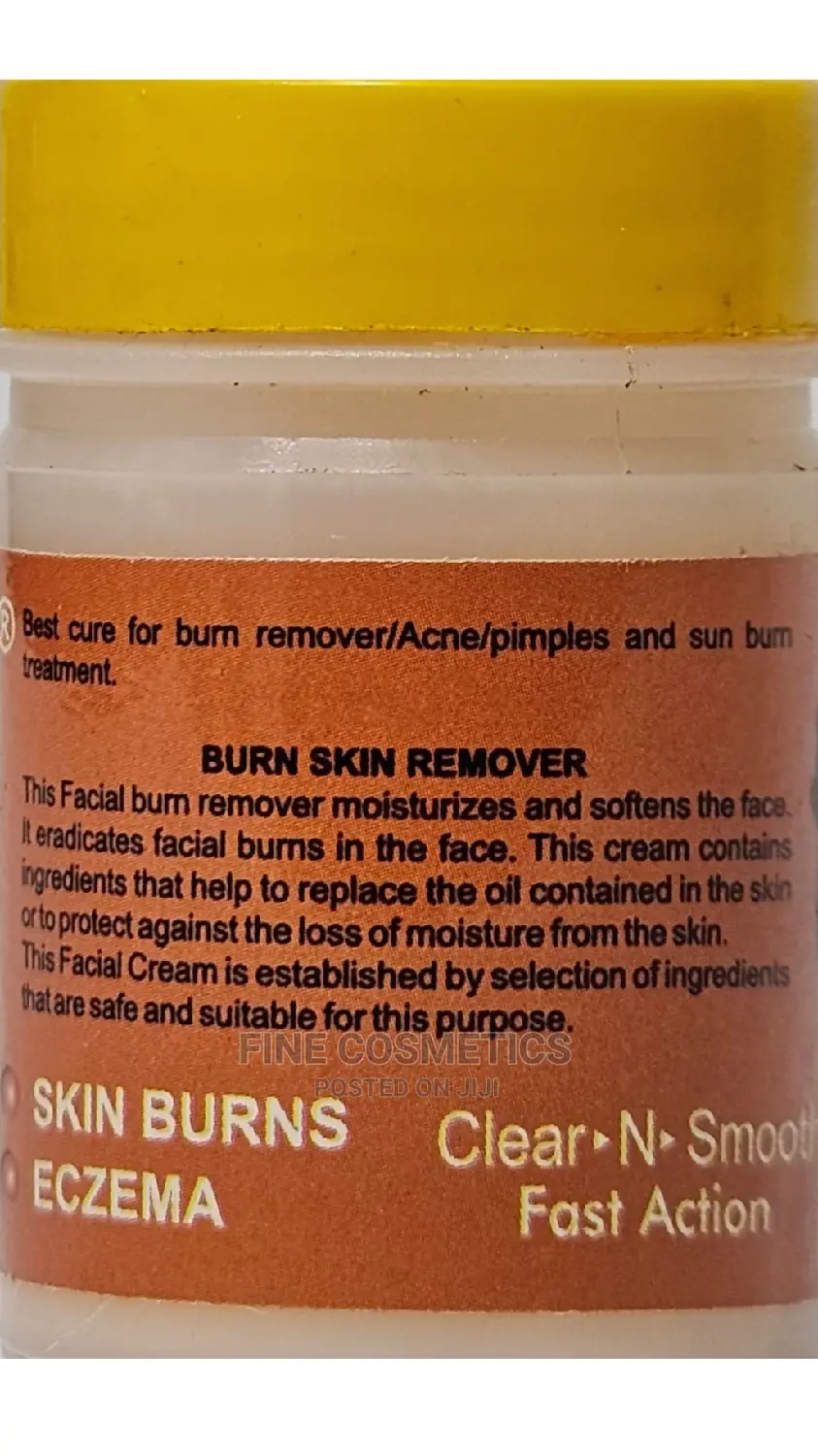 Sun Burn Remover Face Cream and Under Eye Dark Circle Cream