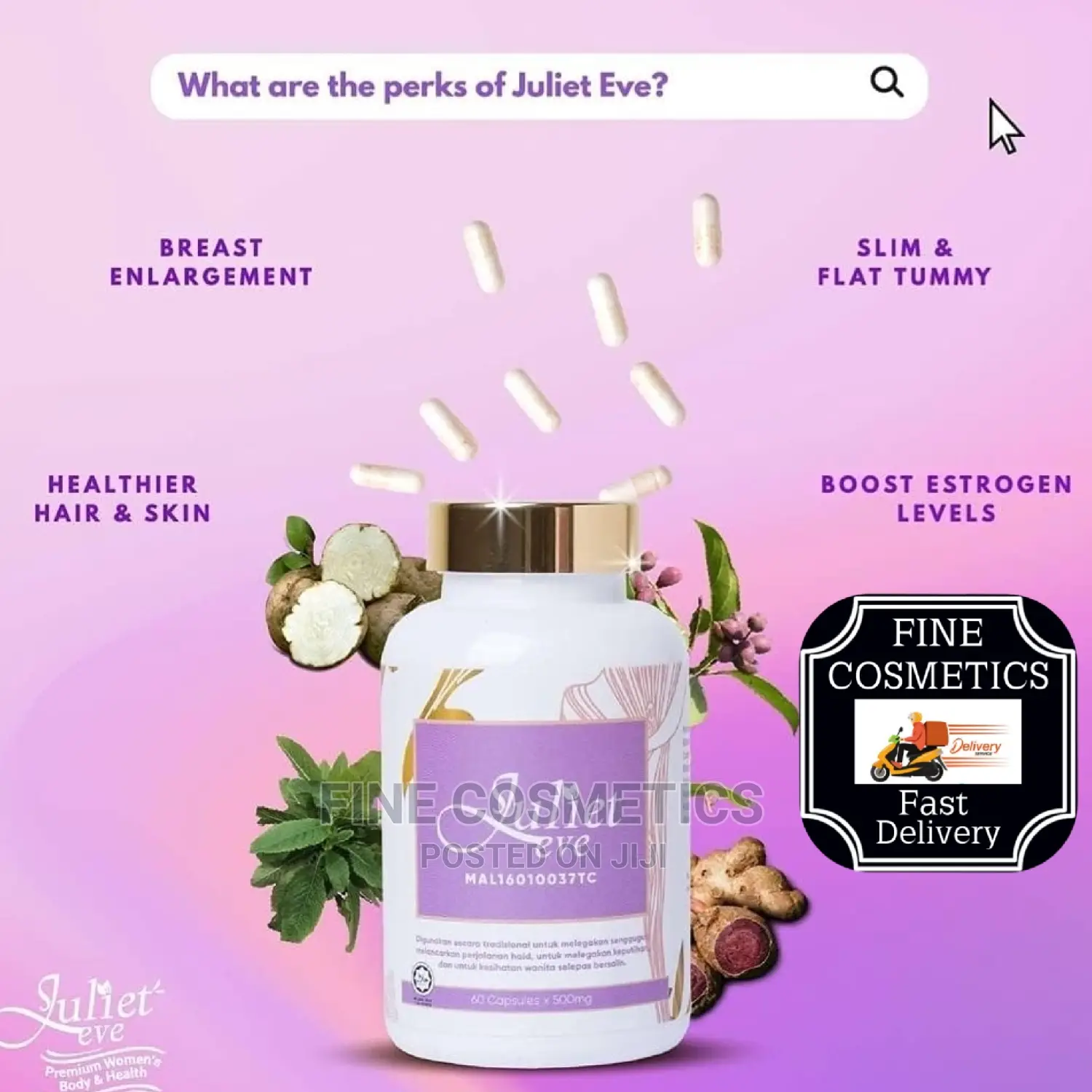 Satin Skin Juliet Eve Anti-Aging New Body Shaping Capsules