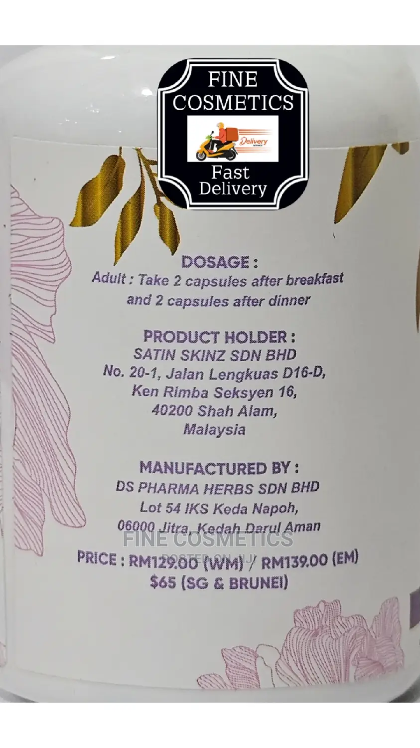 Satin Skin Juliet Eve Anti-Aging New Body Shaping Capsules