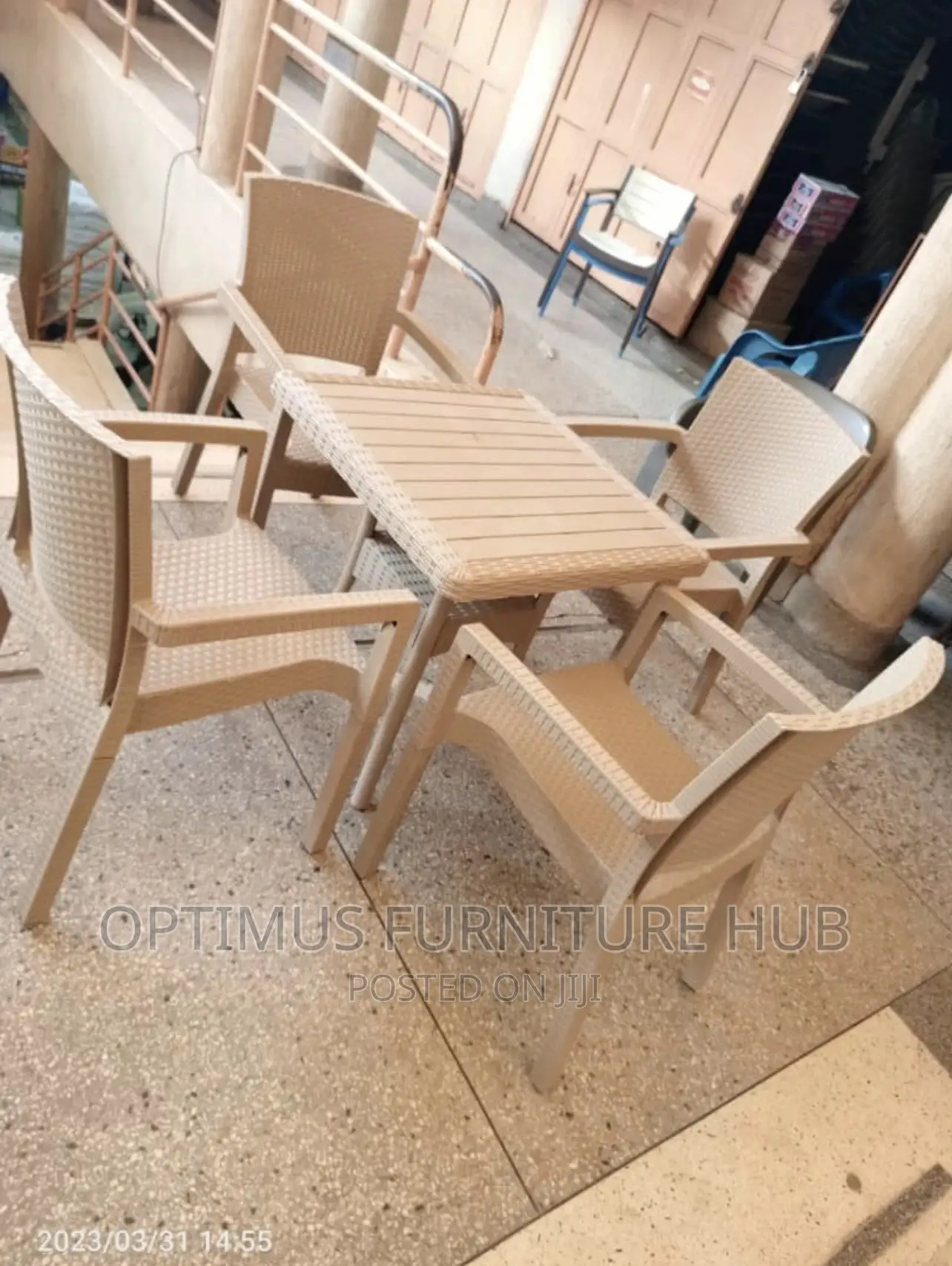 Imported Garden Set (Rattan)