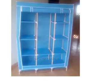 Fashioned Wardrobe 3 Column -Blue