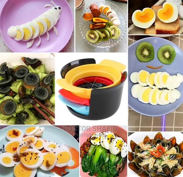 3 in 1 Multifunctional Egg Slicer