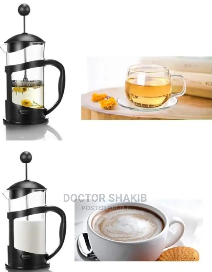 French Press Tea Coffee Maker