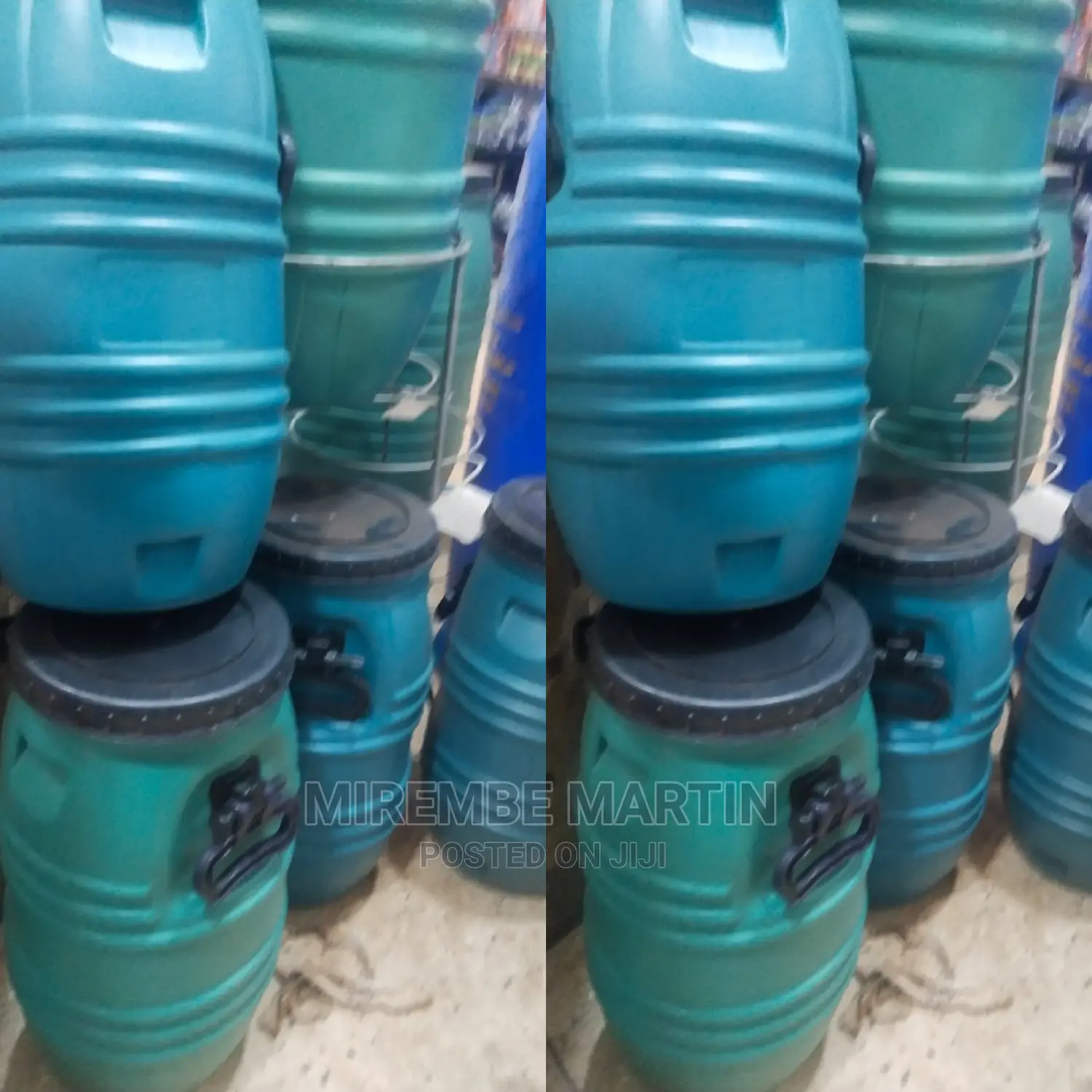 Green Plastic Water Tank