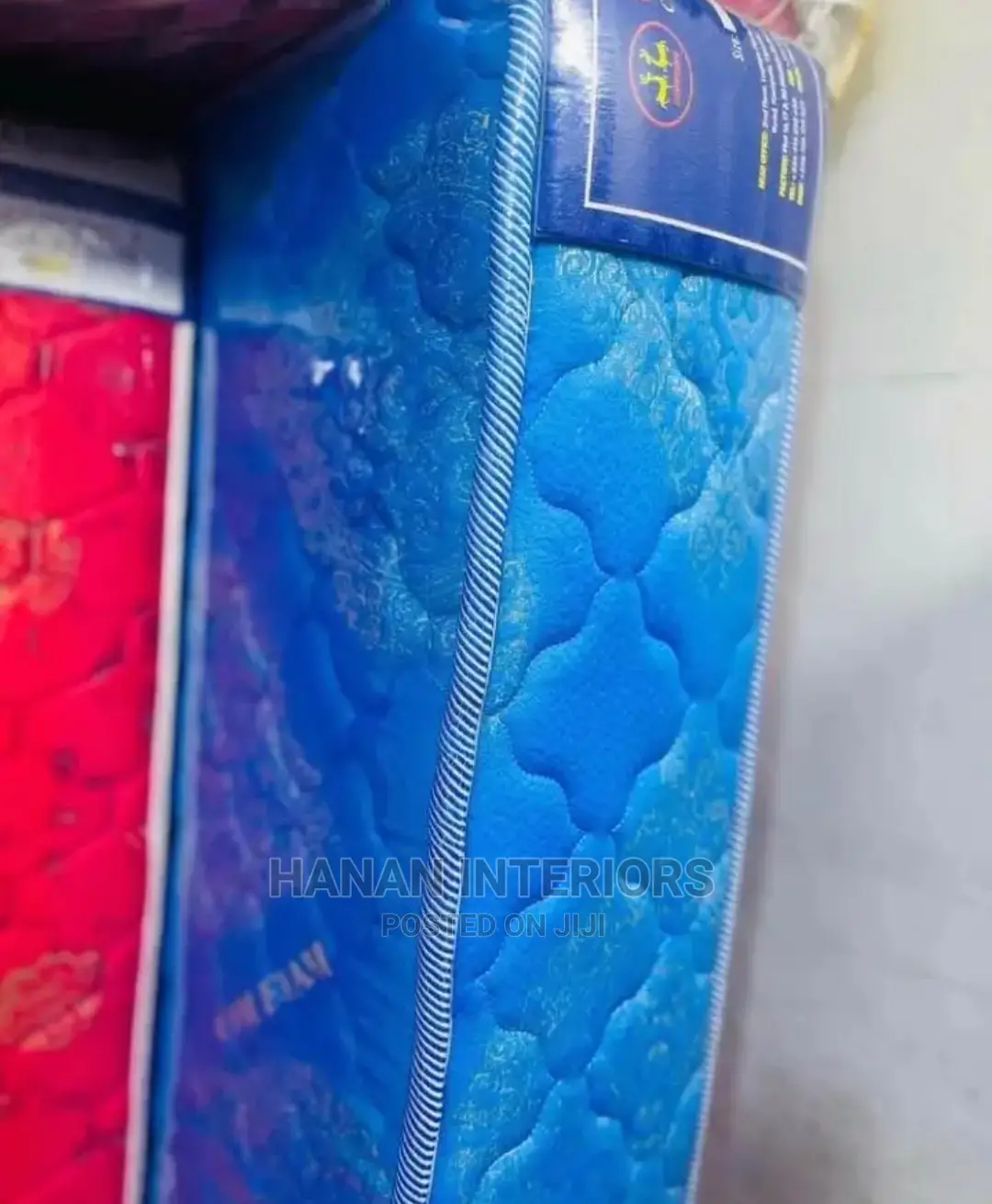 5*6/8inch High Density Mattress-Blue