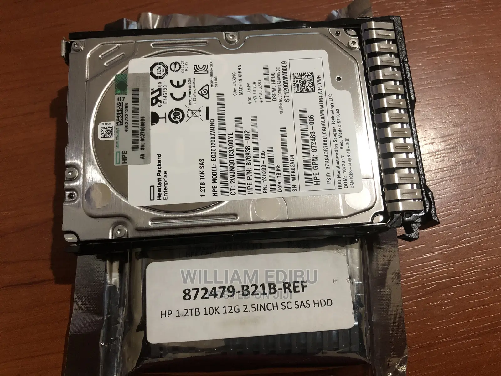 HP Enterprise 1.2tb Sas