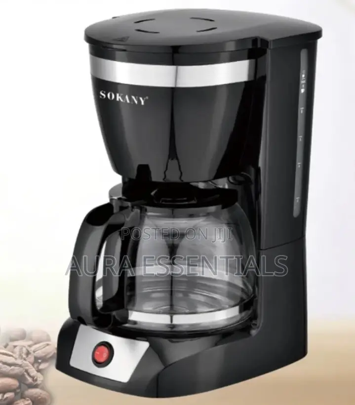 Sokany Black Drip Coffee Maker