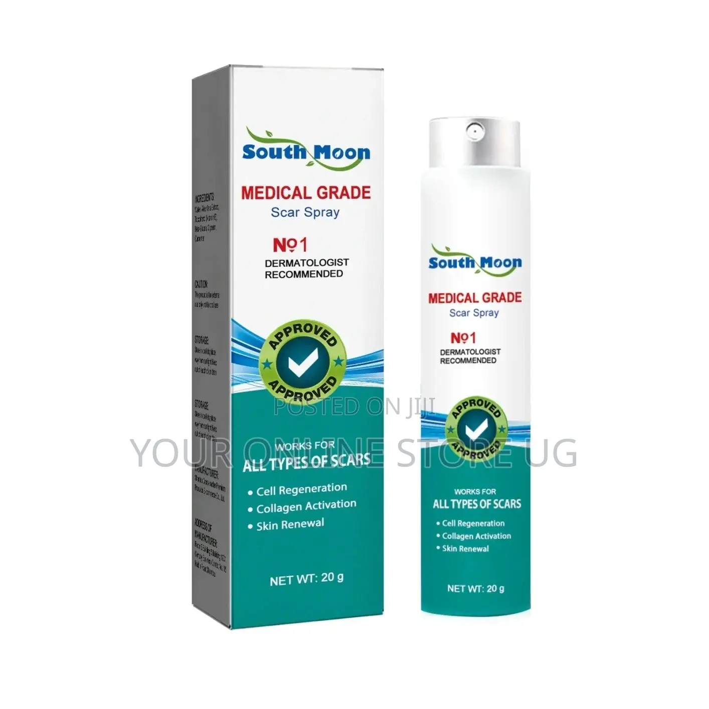2pcs South Moon Scar Care Spray for Skin Care Routine