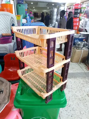 3layer Storage Unique Plastic Trolley or Rack