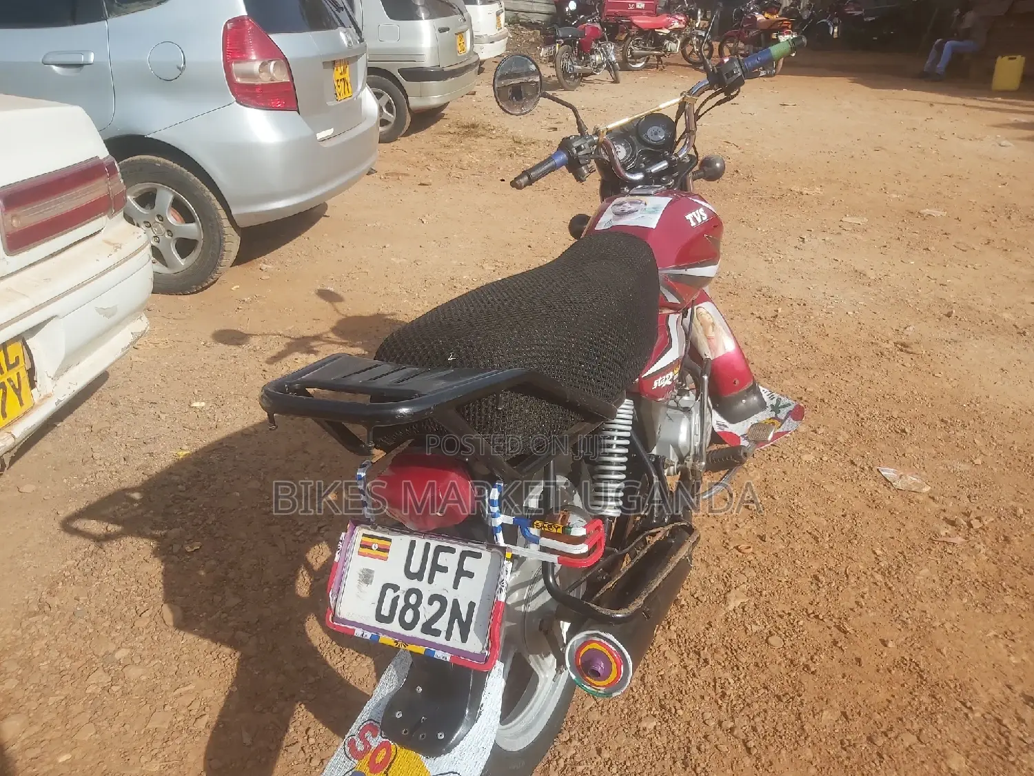 TVS HLX 125 2021 Red