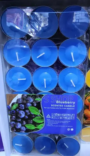 Lavander, Orange, Blueberry Scented Candles