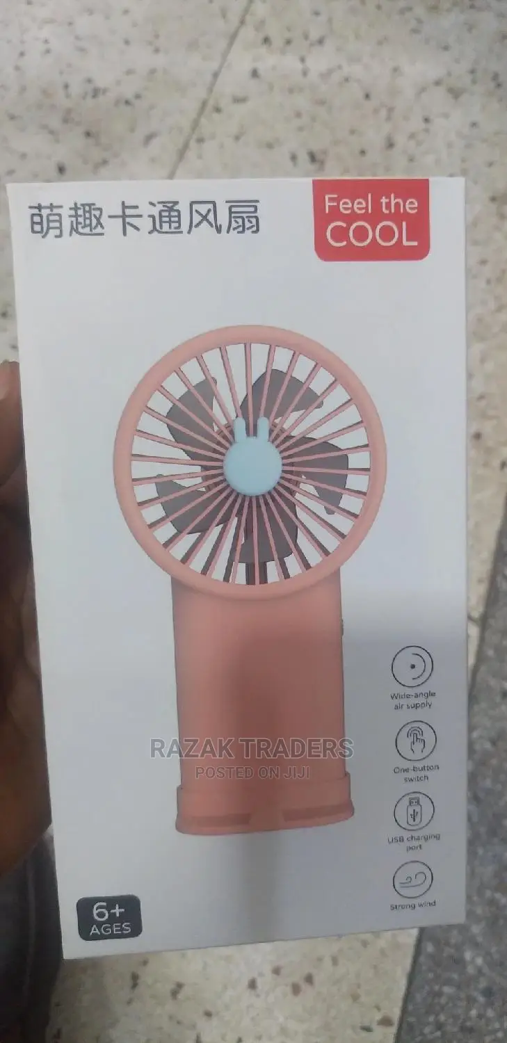 Portable Personal Mini Fan USB Rechargeable Fan