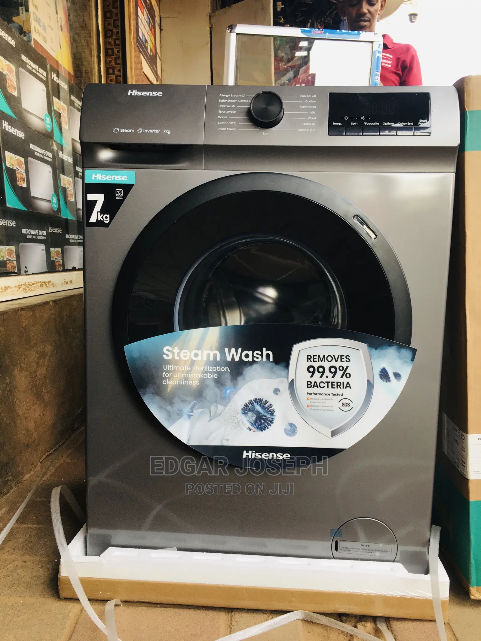 Brand New Hisense 7kg Washing Machine