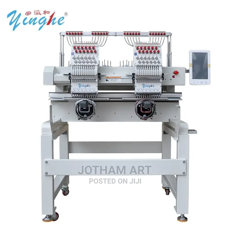 Brand New Embroidery Machines 2 Heads