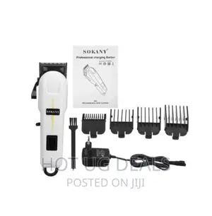Sokany Rechargeable Shaving Machine With Battery Indicator