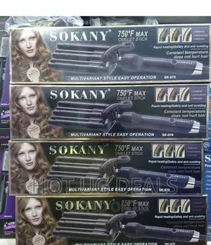 SK-670 Hair Straightener,Omelet Stick Omelet Stick - Black