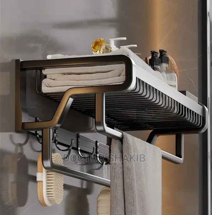 Modern Bathroom Towel Rail Rack Holder