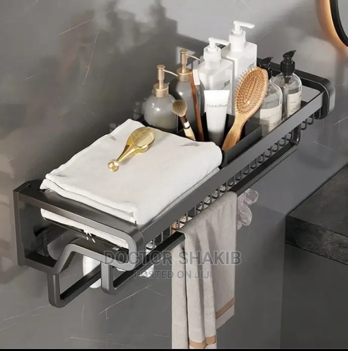 Modern Bathroom Towel Rail Rack Holder