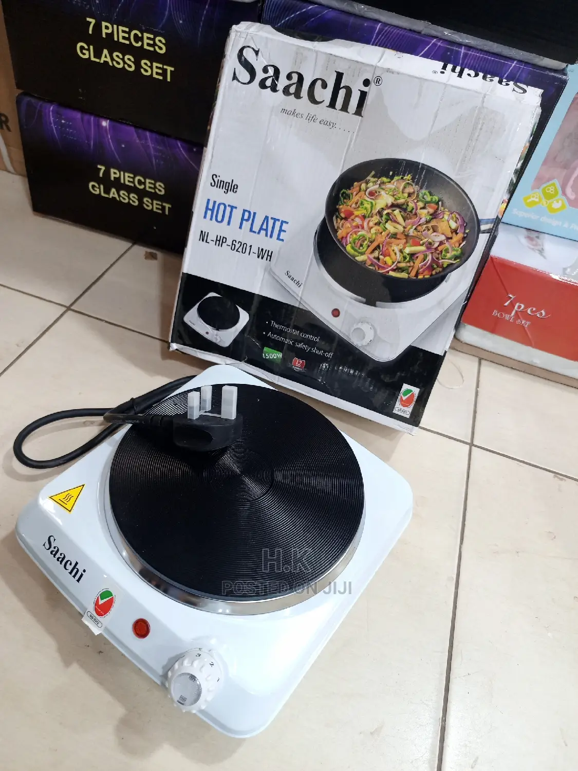 Hot Plate (Saachi Single Solid)