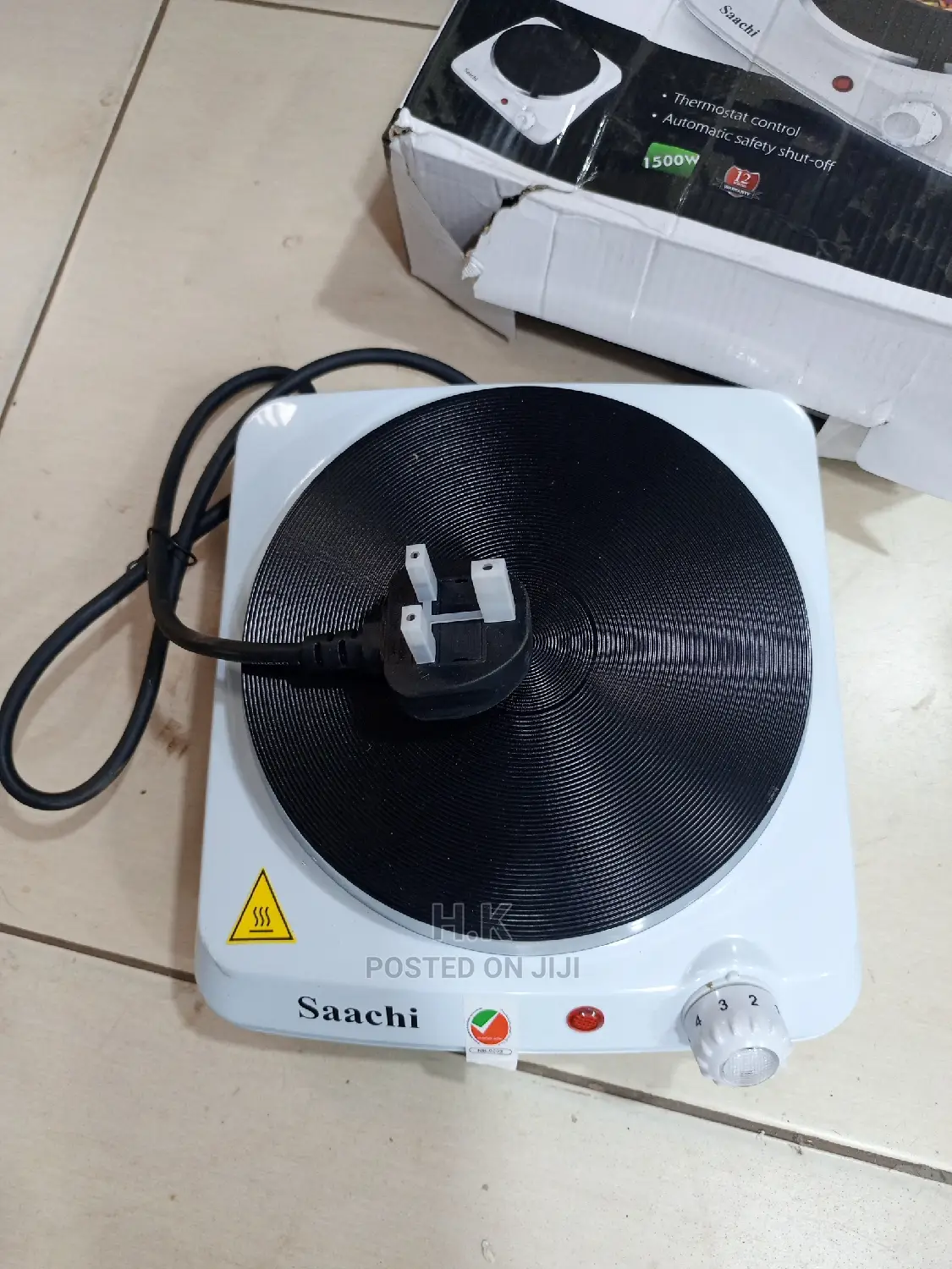 Hot Plate (Saachi Single Solid)