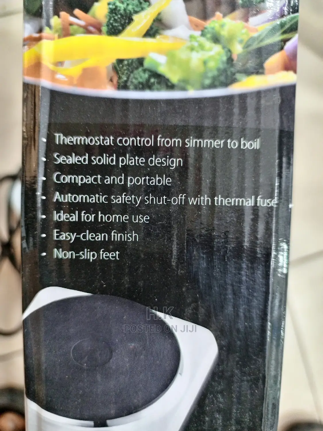 Hot Plate (Saachi Single Solid)