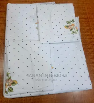 Pure Cotton Bedsheets With Pillowcases- 5*6