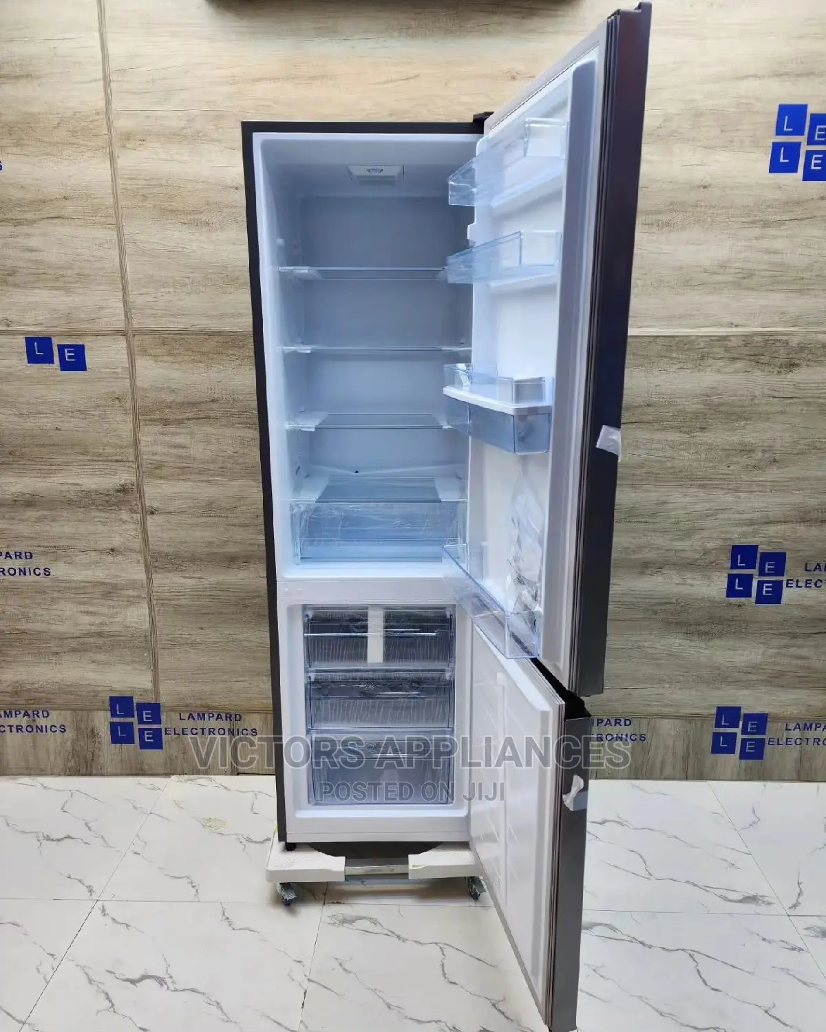 Brand New Original Hisense 341litres Double Door Fridge