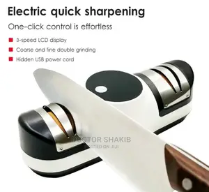 Professional 3 Stage Electric Knife Sharpener
