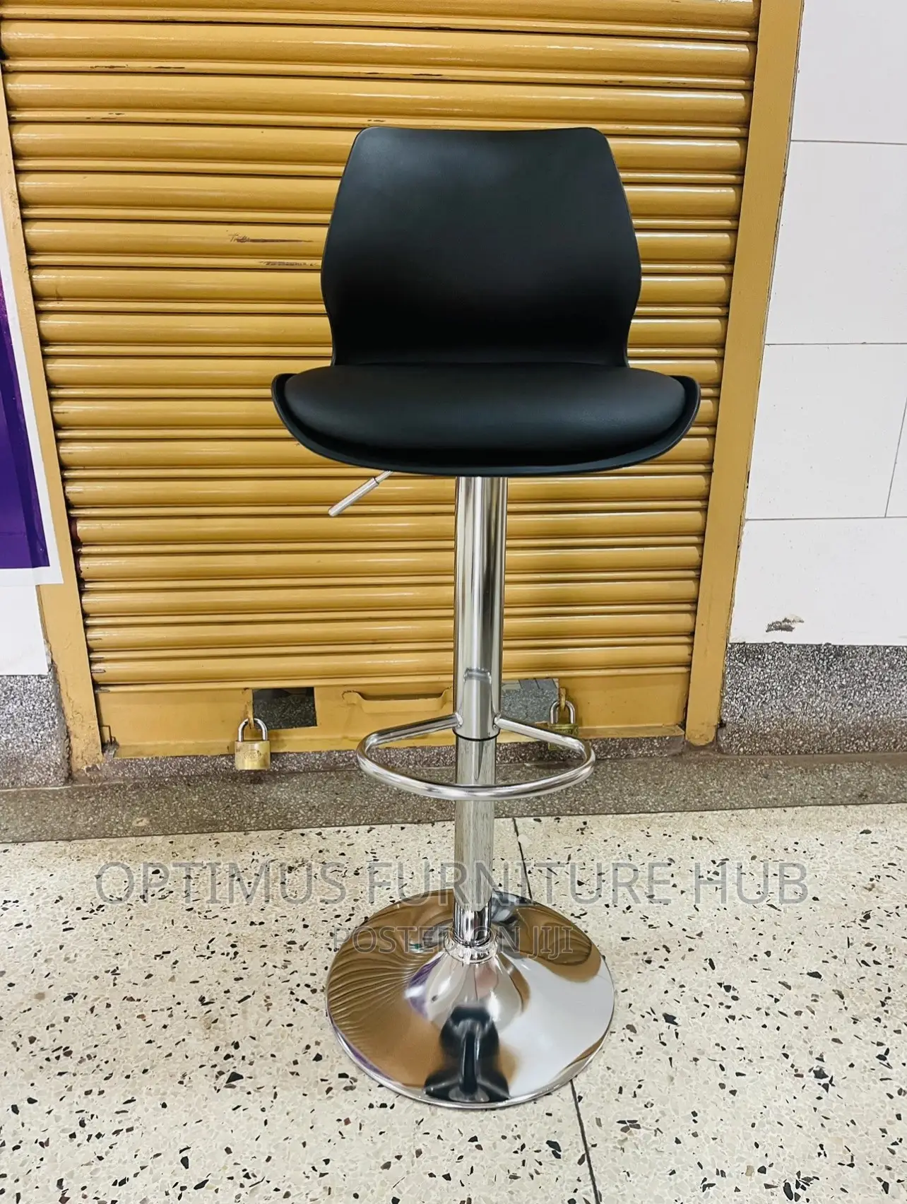 Bar Stool (Leather Seat)