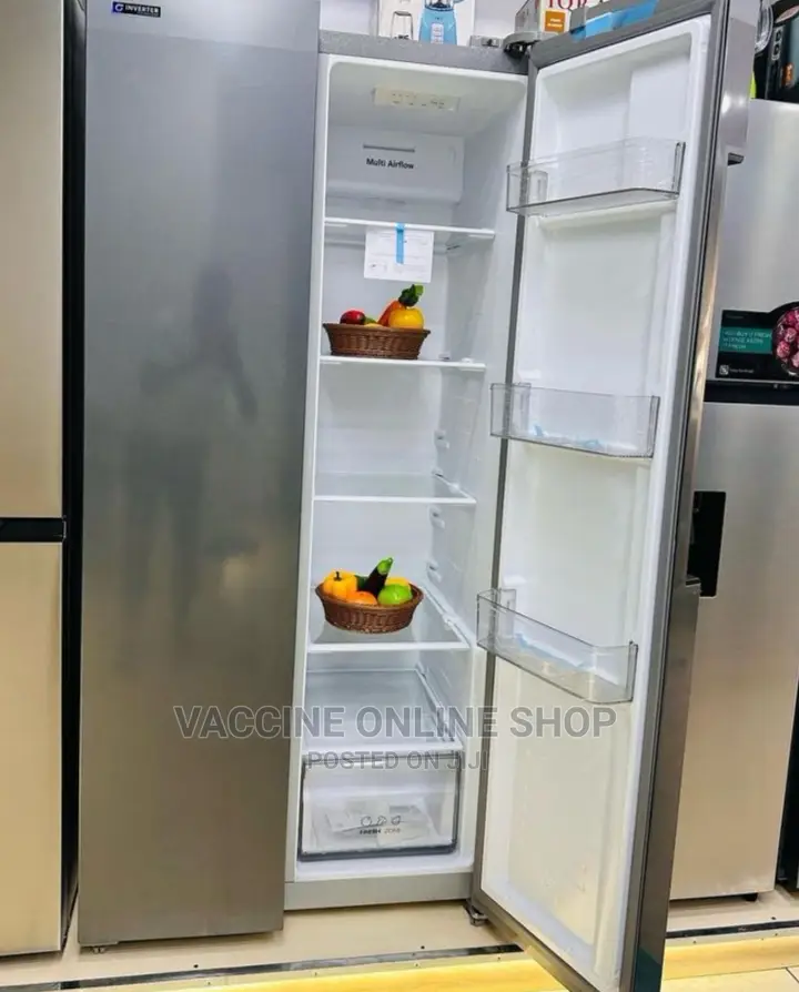 Hisense Side by Side 560L Silver/ Available