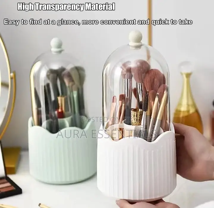 360 Rotatable Make-Up Brush Holder