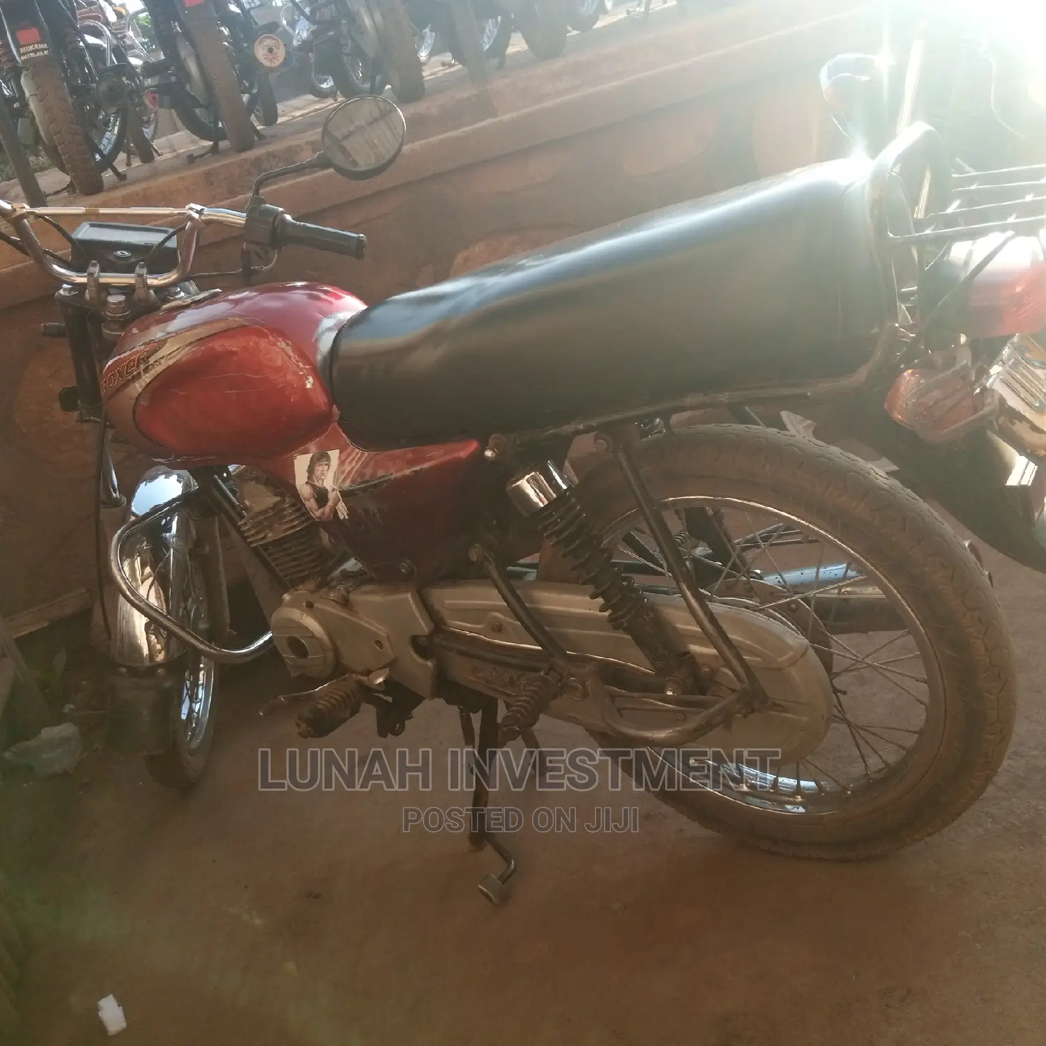 Bajaj Boxer 100 2016 Red