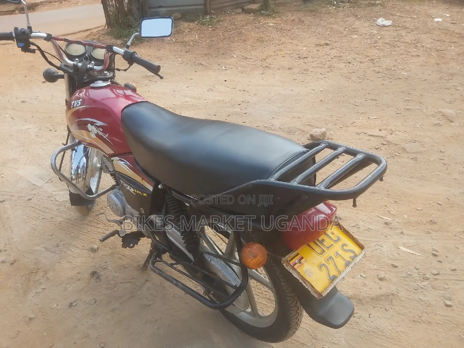 TVS XL 100 2017 Red