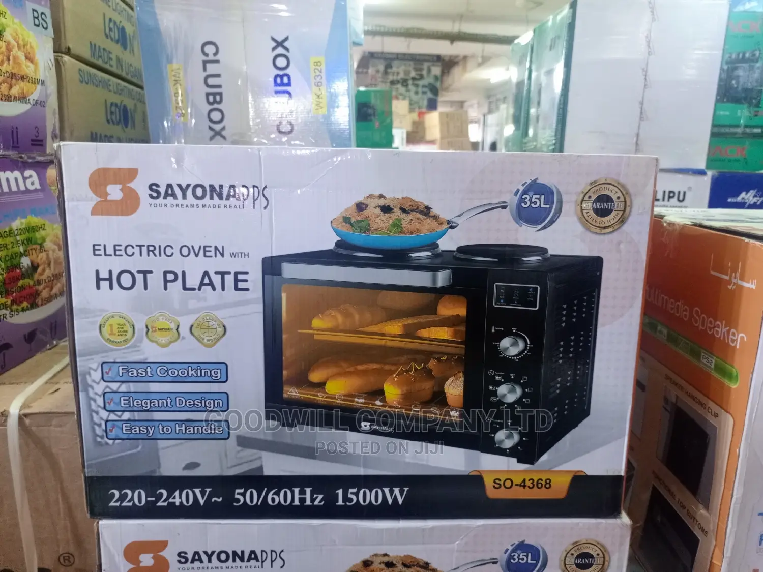 Sayona Electric Oven in Central Division Kitchen Appliances, Goodwill