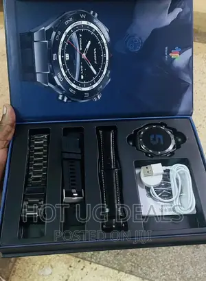 Wearfir Digital Ultimate Smart Watch 1.52inch -Silver Black