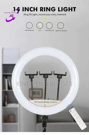 14 Inch Soft Ring Light With a Stand