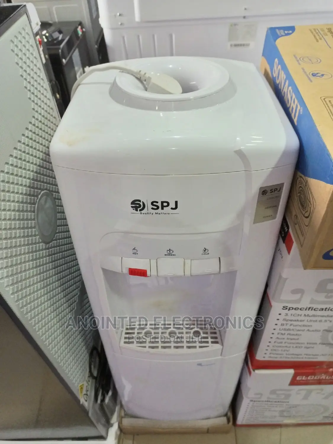 Water Dispenser Three Tap